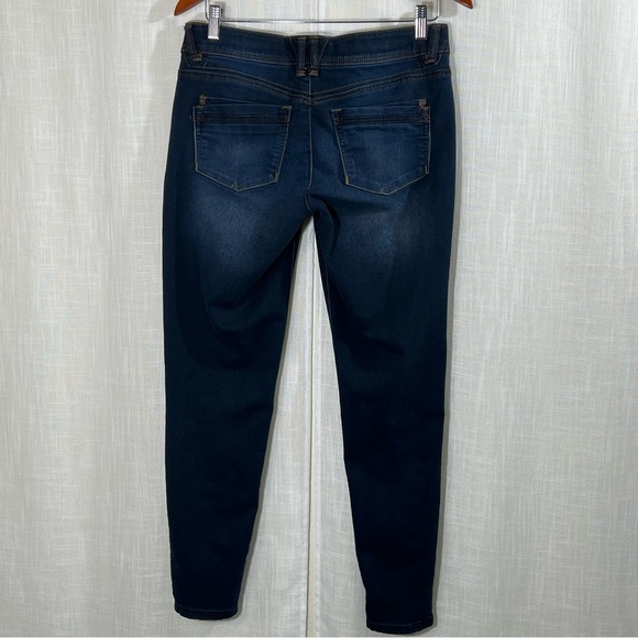 Democracy Ab Technology Dark Wash Skinny Denim Jeans Size 6 - Picture 8 of 10